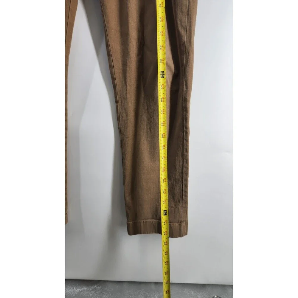 J. Crew Men's 32X30 Tan Khaki Chino Tapered Fit Pants‎ Dress Casual Cotton